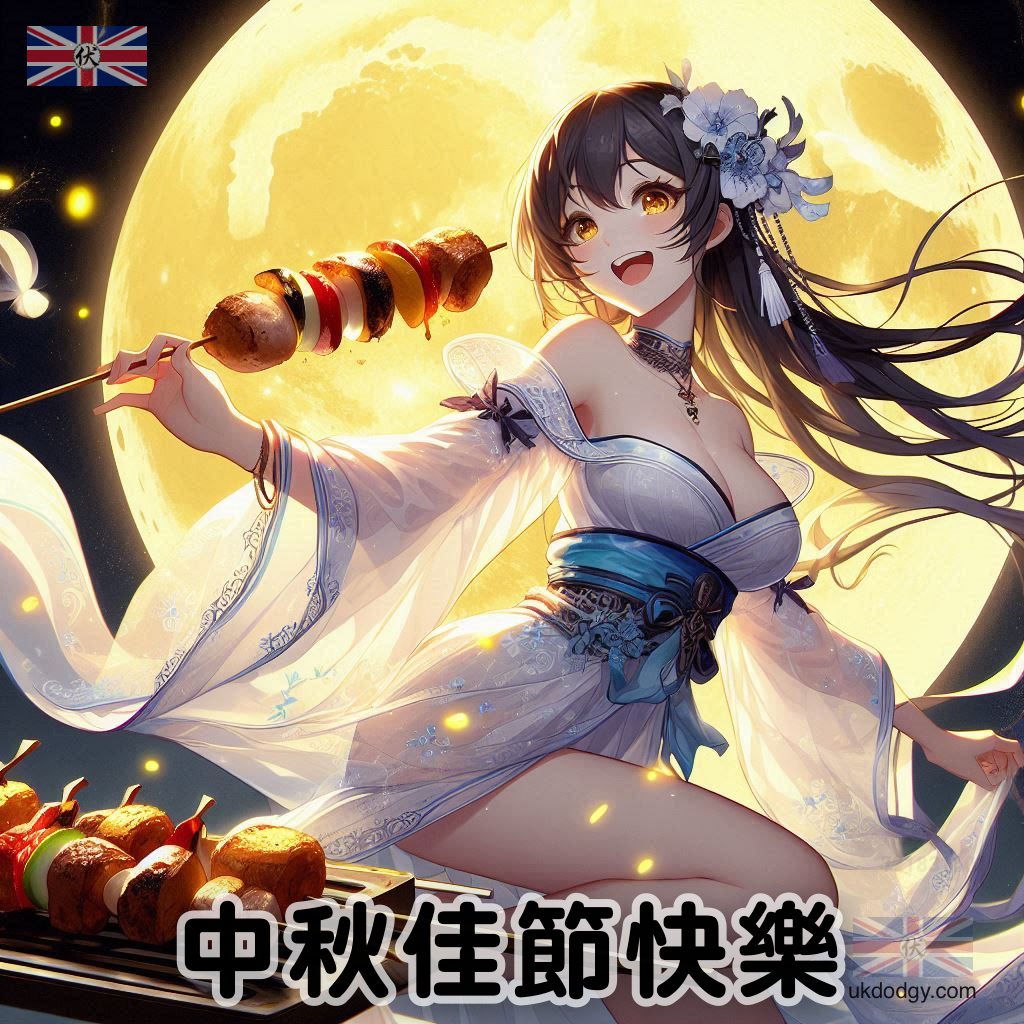 嫦娥烤肉卡通