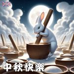 玉兔搗麻糬