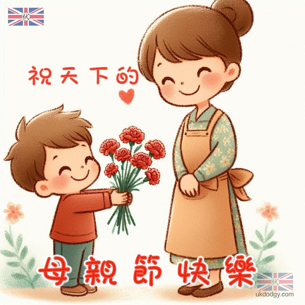 天下母親節快樂
