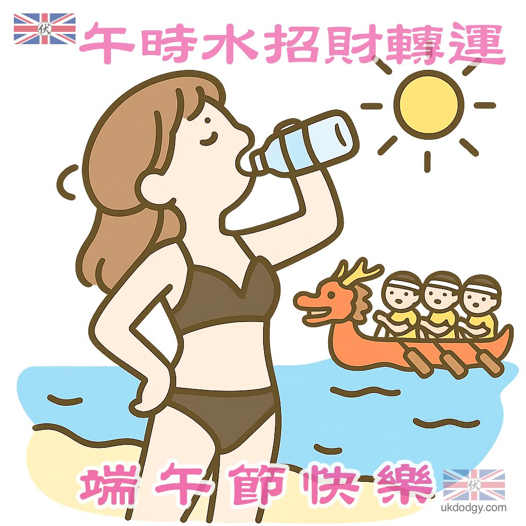 端午節快樂 - 午時水招財轉運