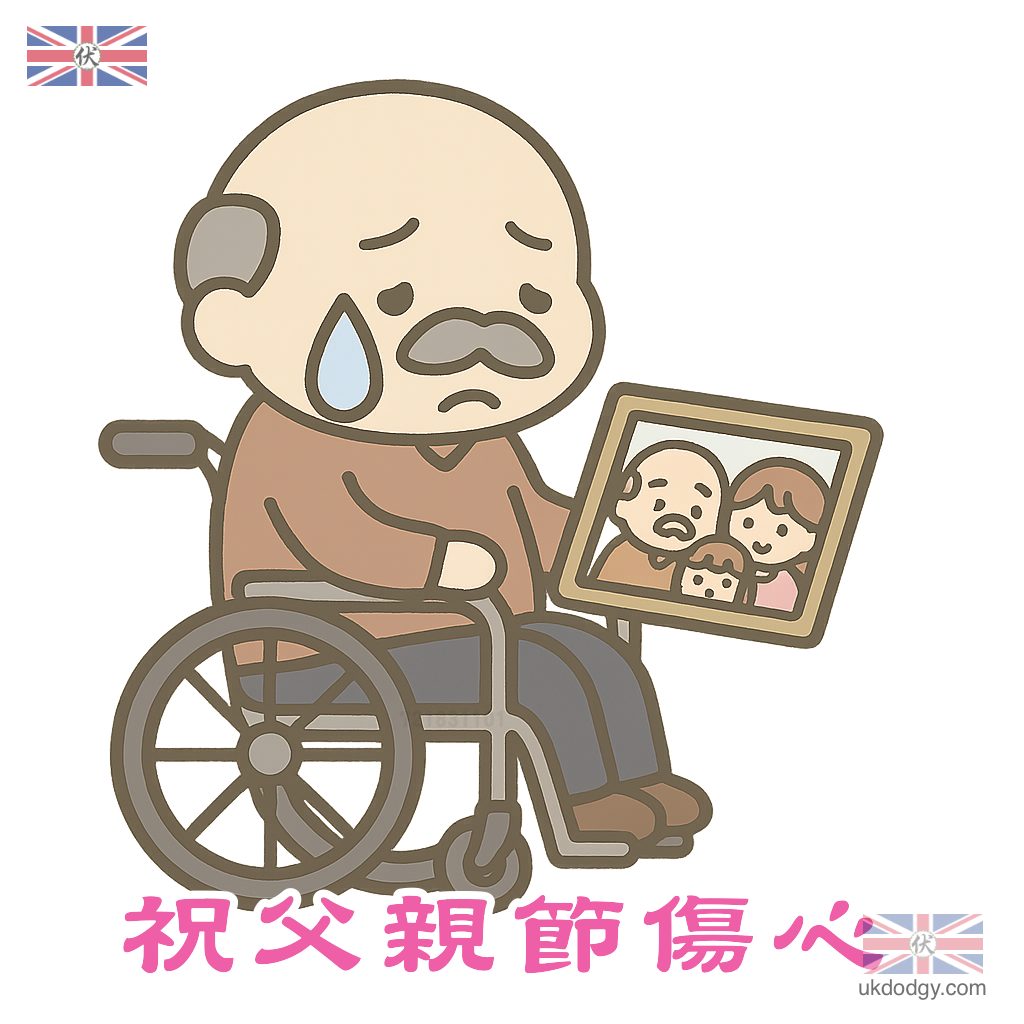 祝父親節傷心