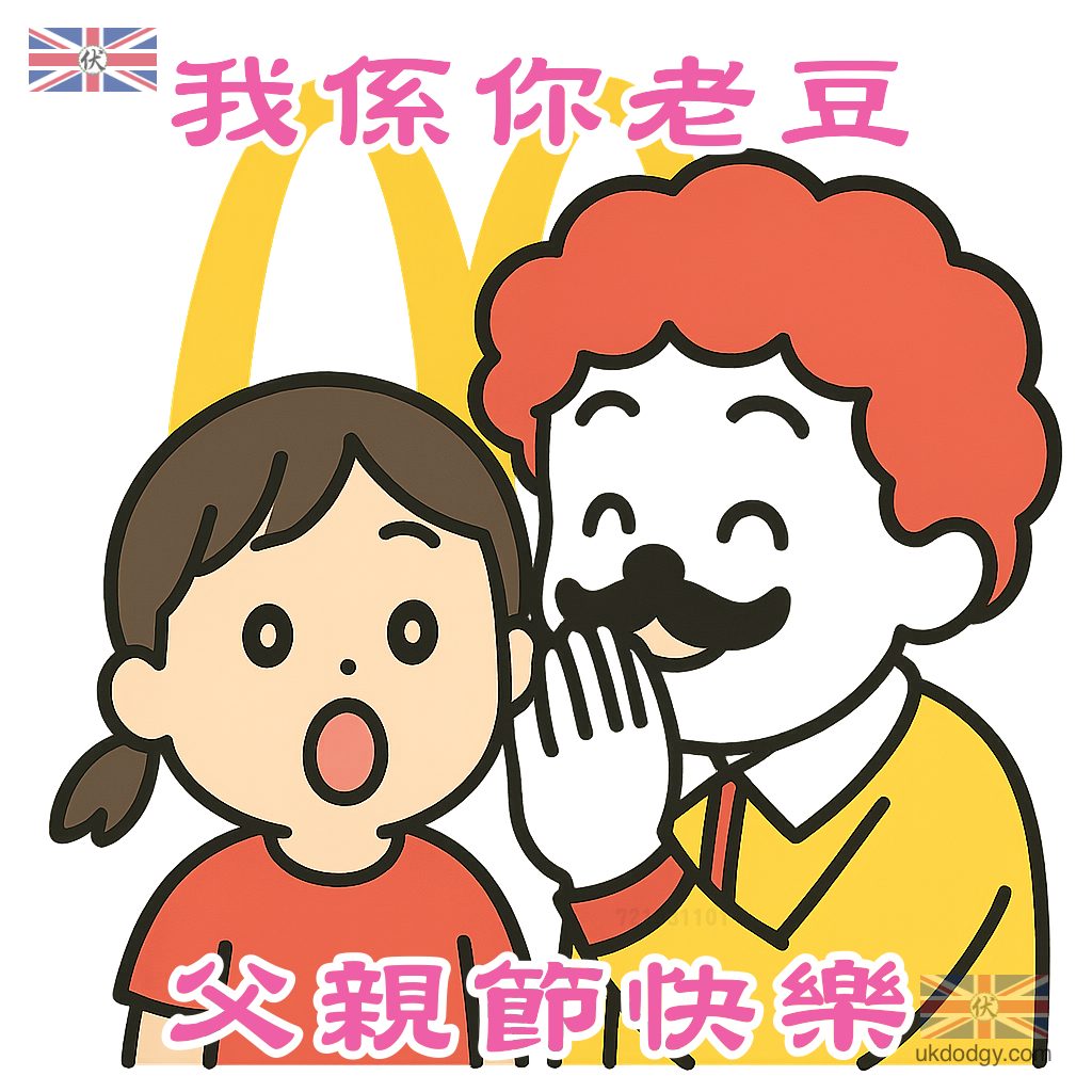 父親節 - 麥當勞 我係你老豆