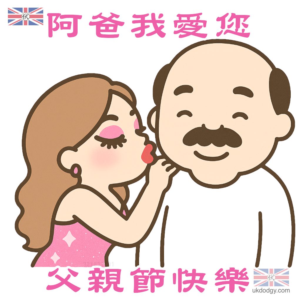 阿爸我愛您 父親節快樂