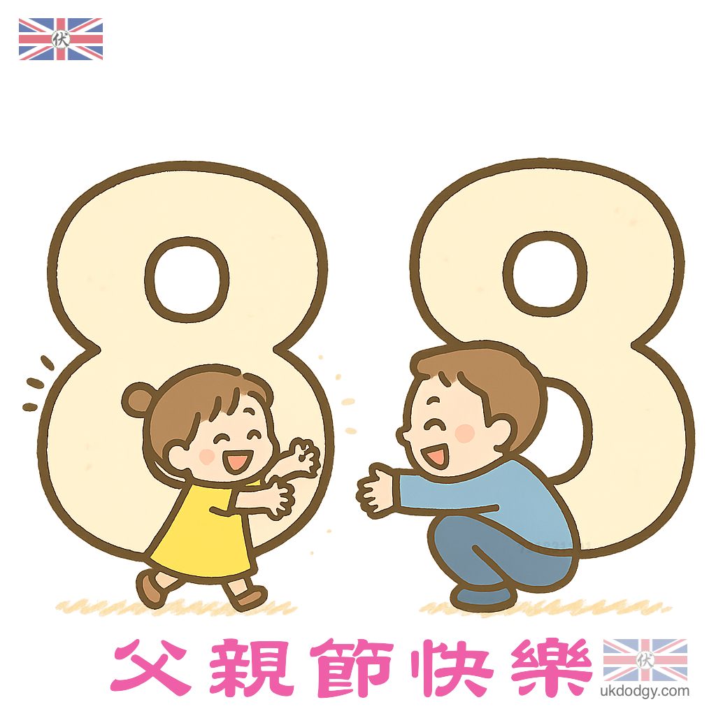 8月8日父親節快樂