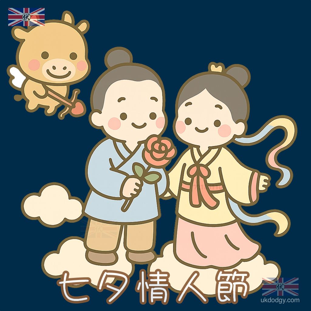 七夕情人節設計素材