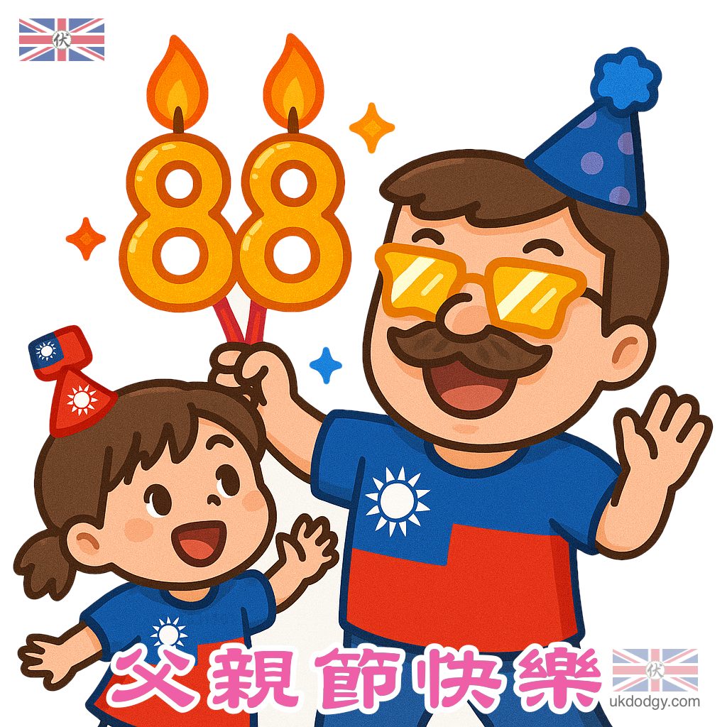 台灣父親節快樂