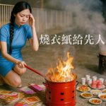 燒衣紙給先人步驟