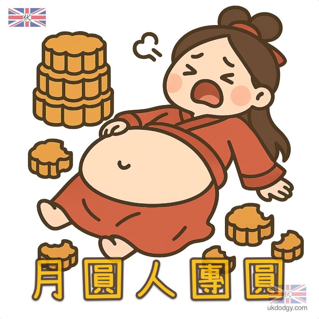中秋嫦娥圖 Q版月餅爆笑團圓夜