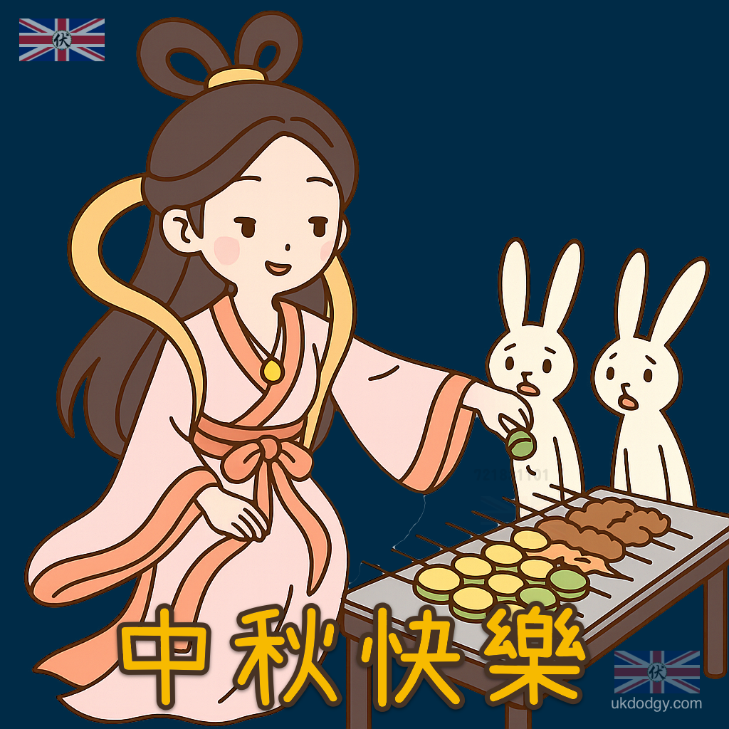 中秋節烤肉氛圍