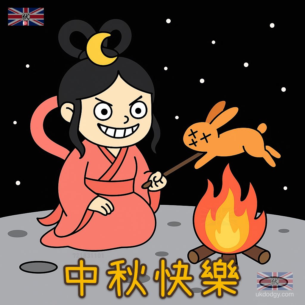 嫦娥烤兔子