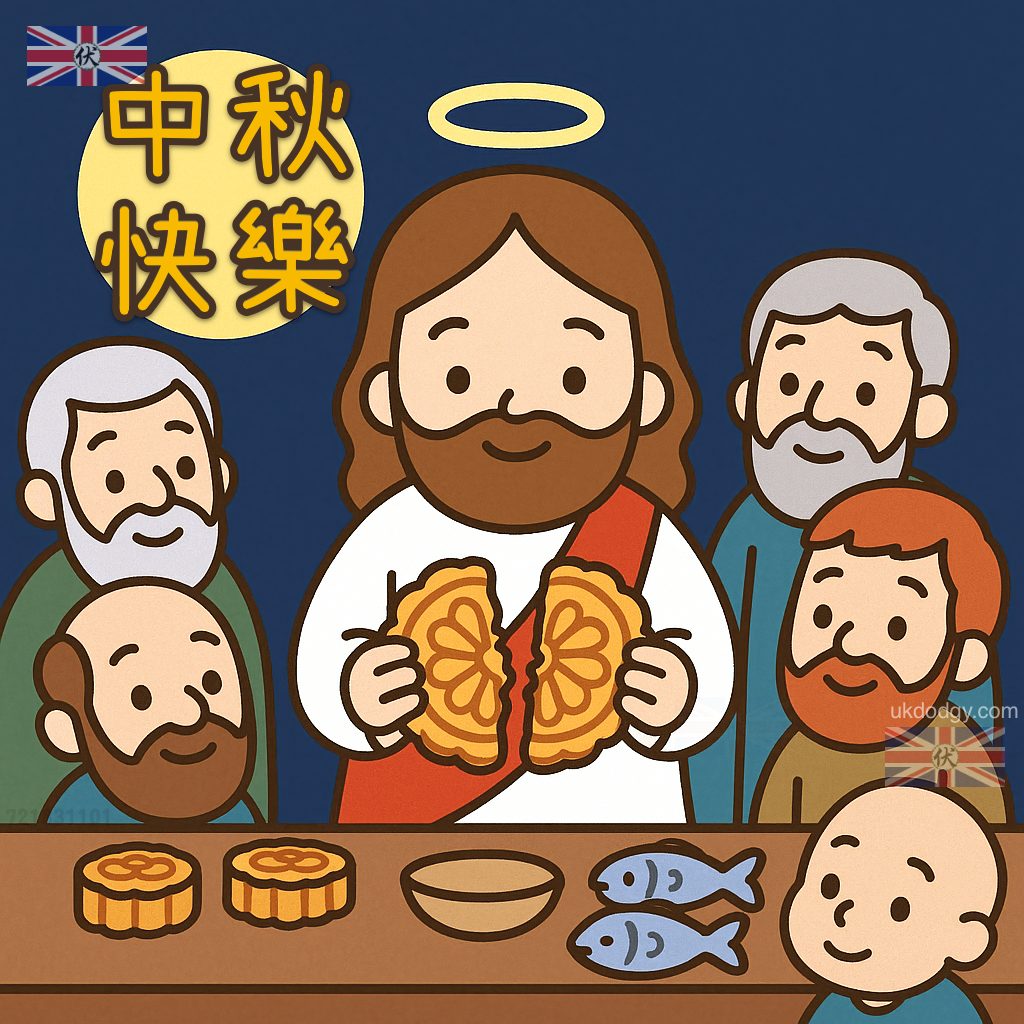 基督教中秋節快樂圖