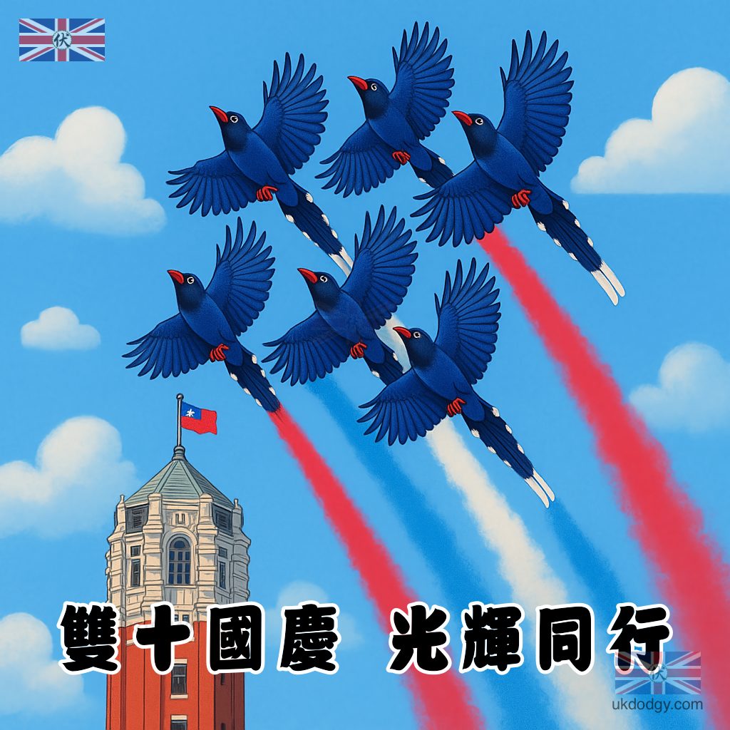 雙十節快樂!台灣國慶插畫與設計素材推薦