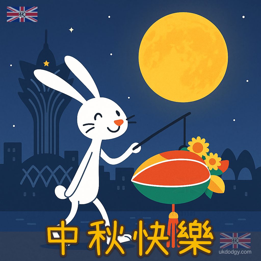 澳門中秋節快樂圖