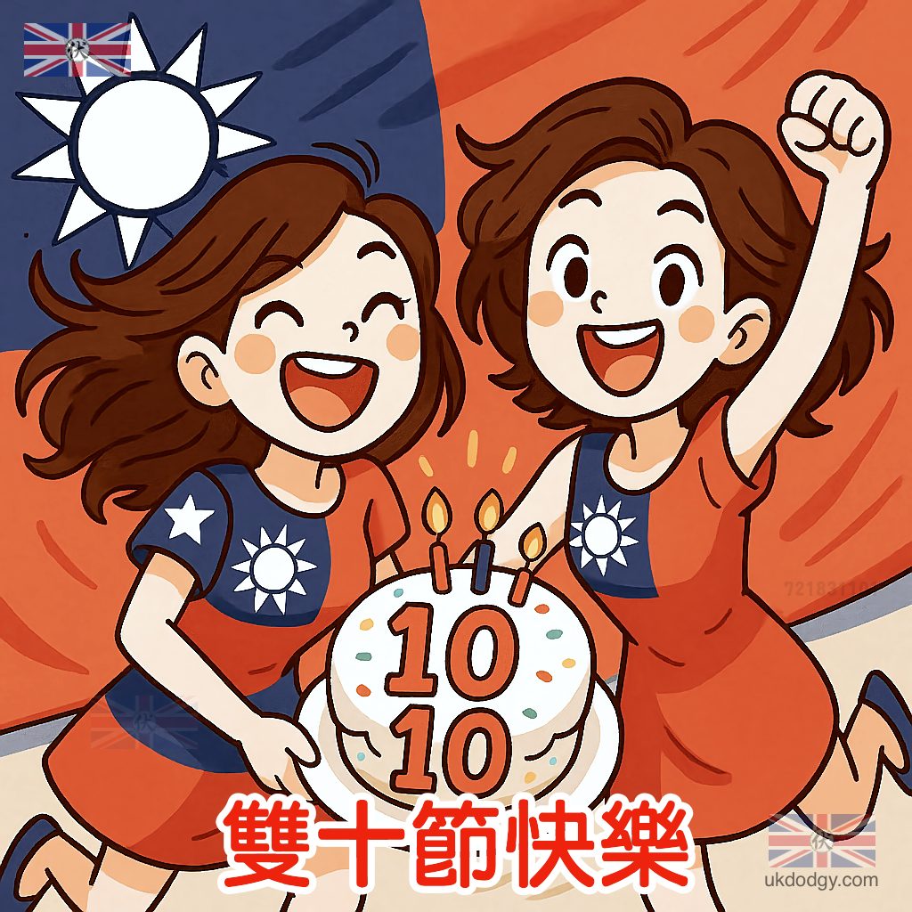 雙十國慶日中華民國生日快樂