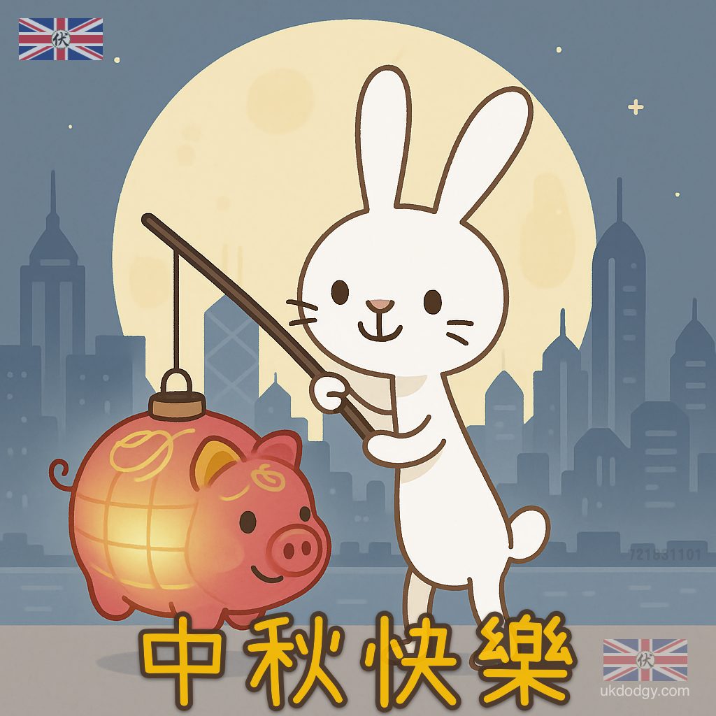 香港中秋送禮 | 豬仔錢罌燈籠賀卡