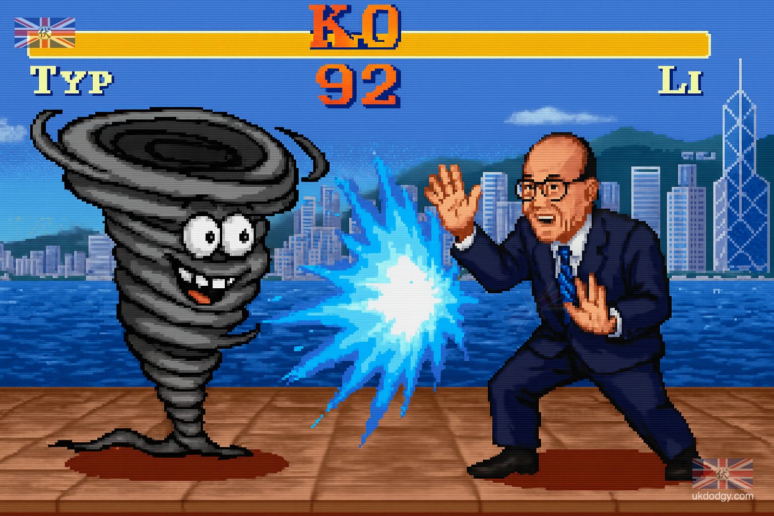 8號風球 vs 李氏力場 - 終極對決