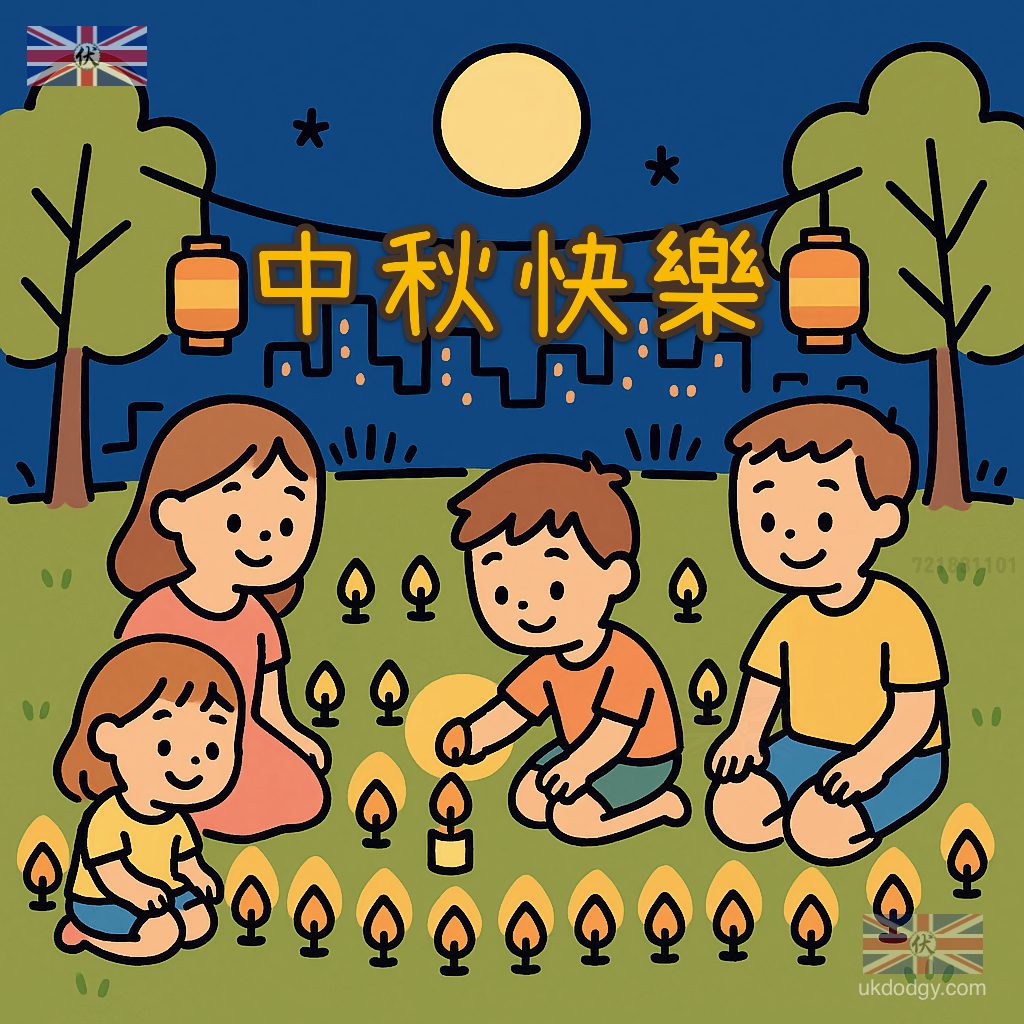 中秋 闔家團圓