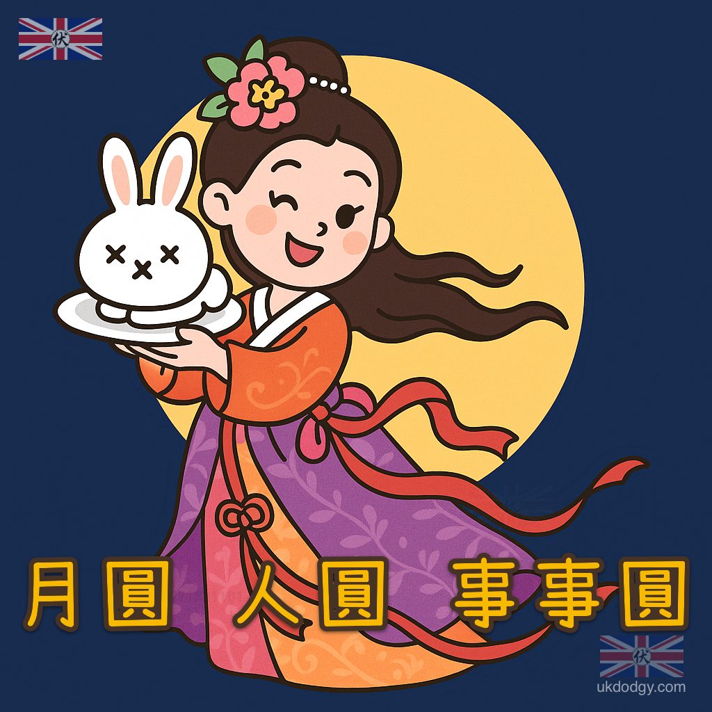 中秋節問候圖