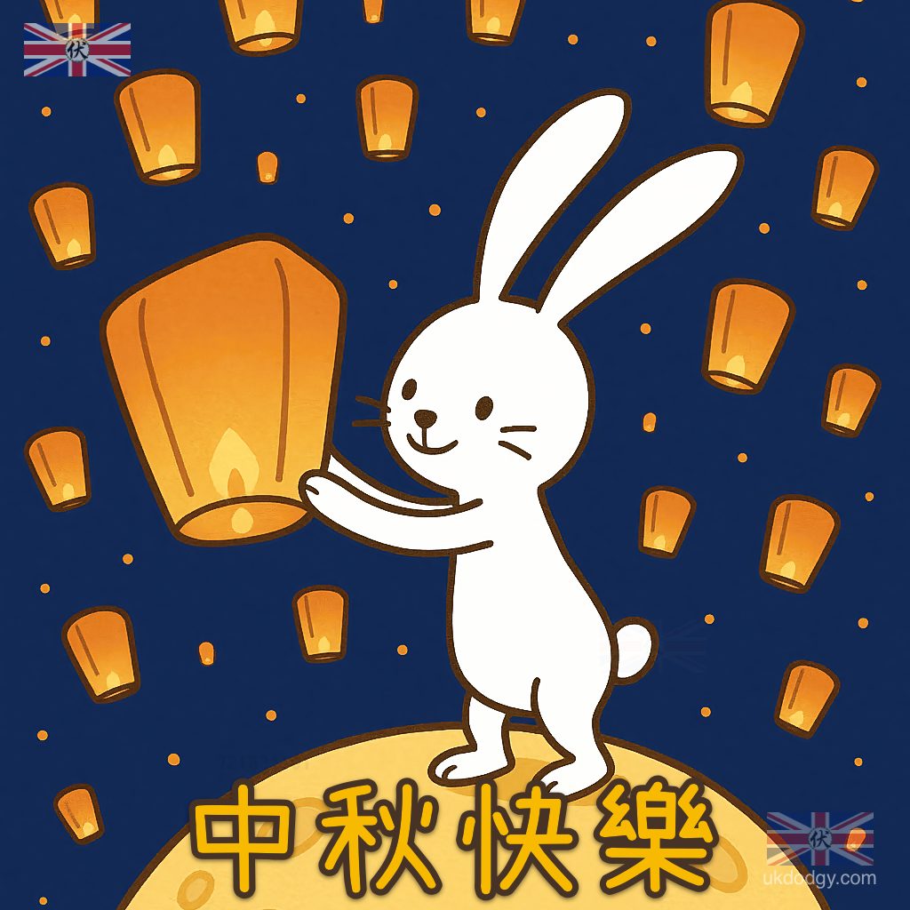 中秋節快樂 – 放孔明燈