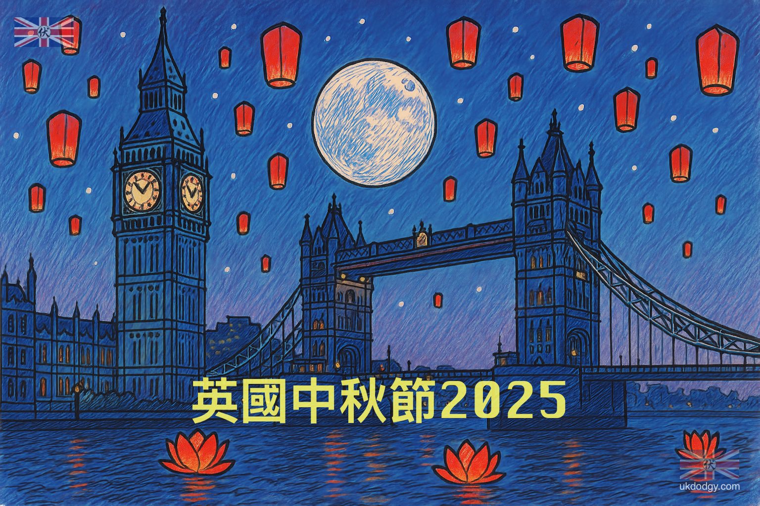 英國中秋節2025