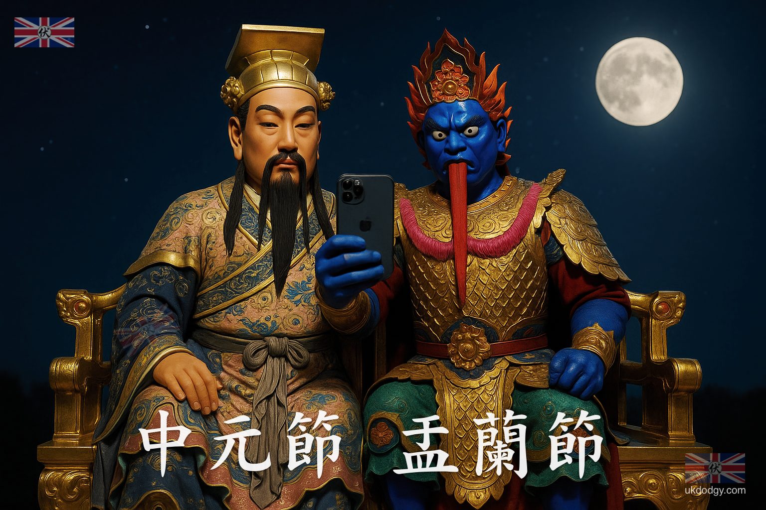 盂蘭節  中元節 — 究竟有咩分別？