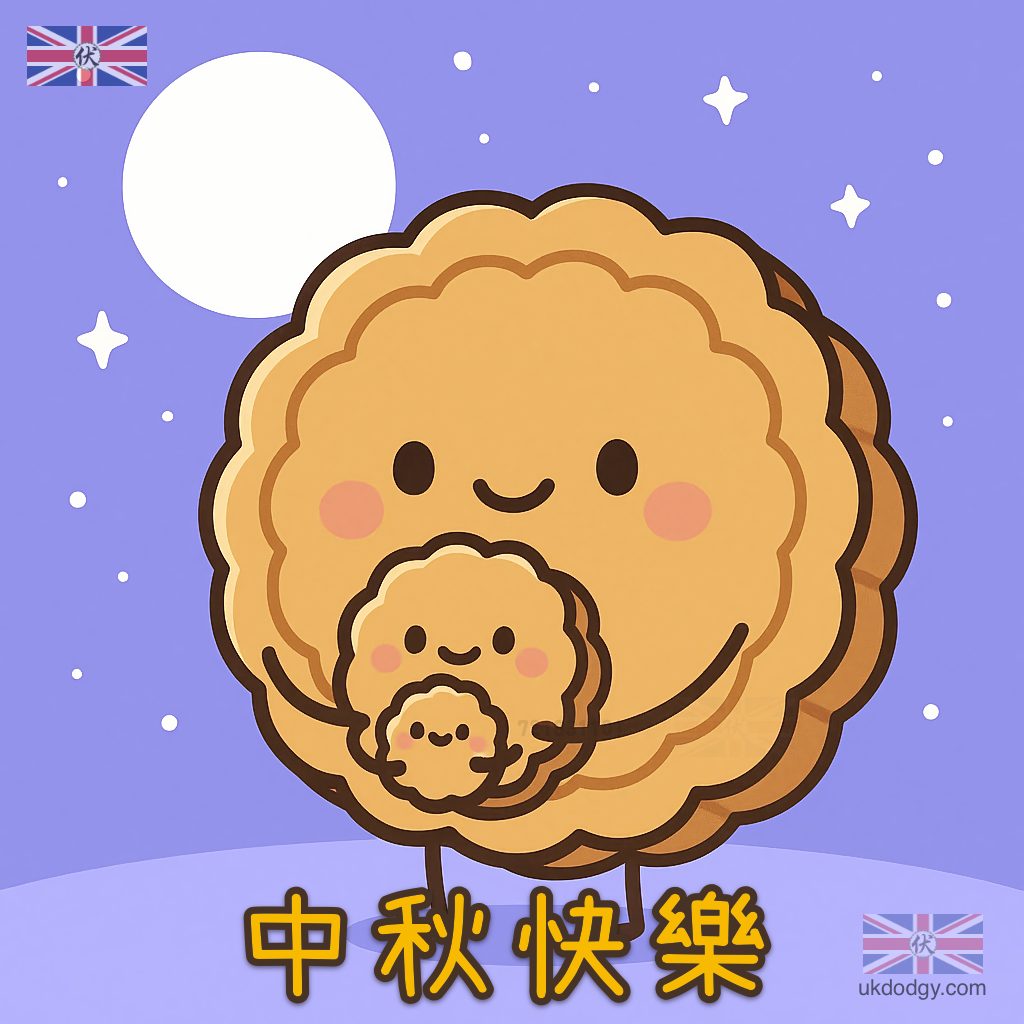 月餅q版
