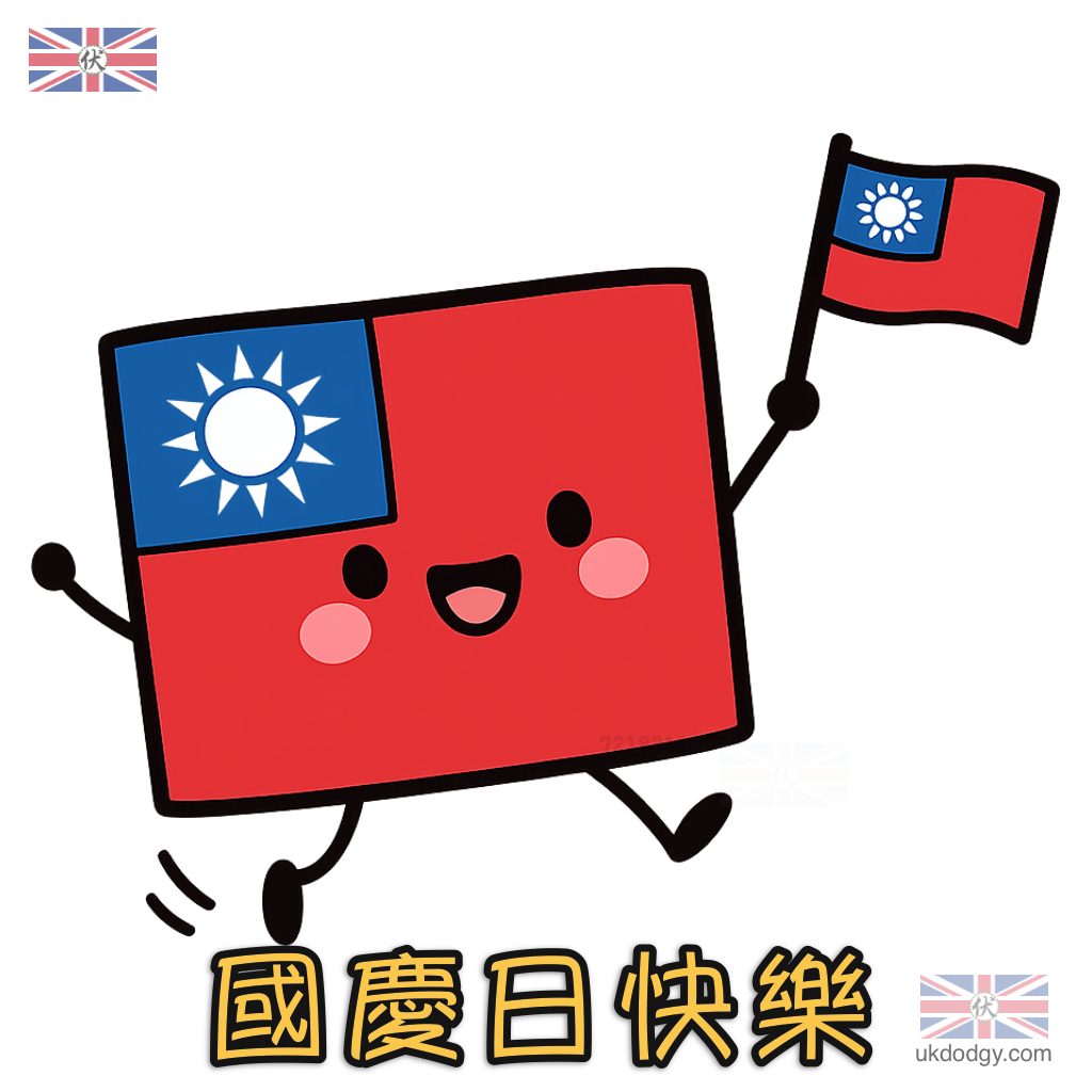 可愛台灣國旗