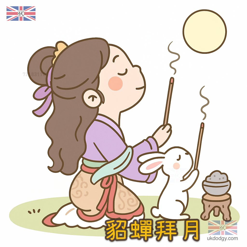 貂蟬拜月