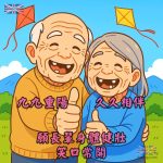 重陽節祝福圖