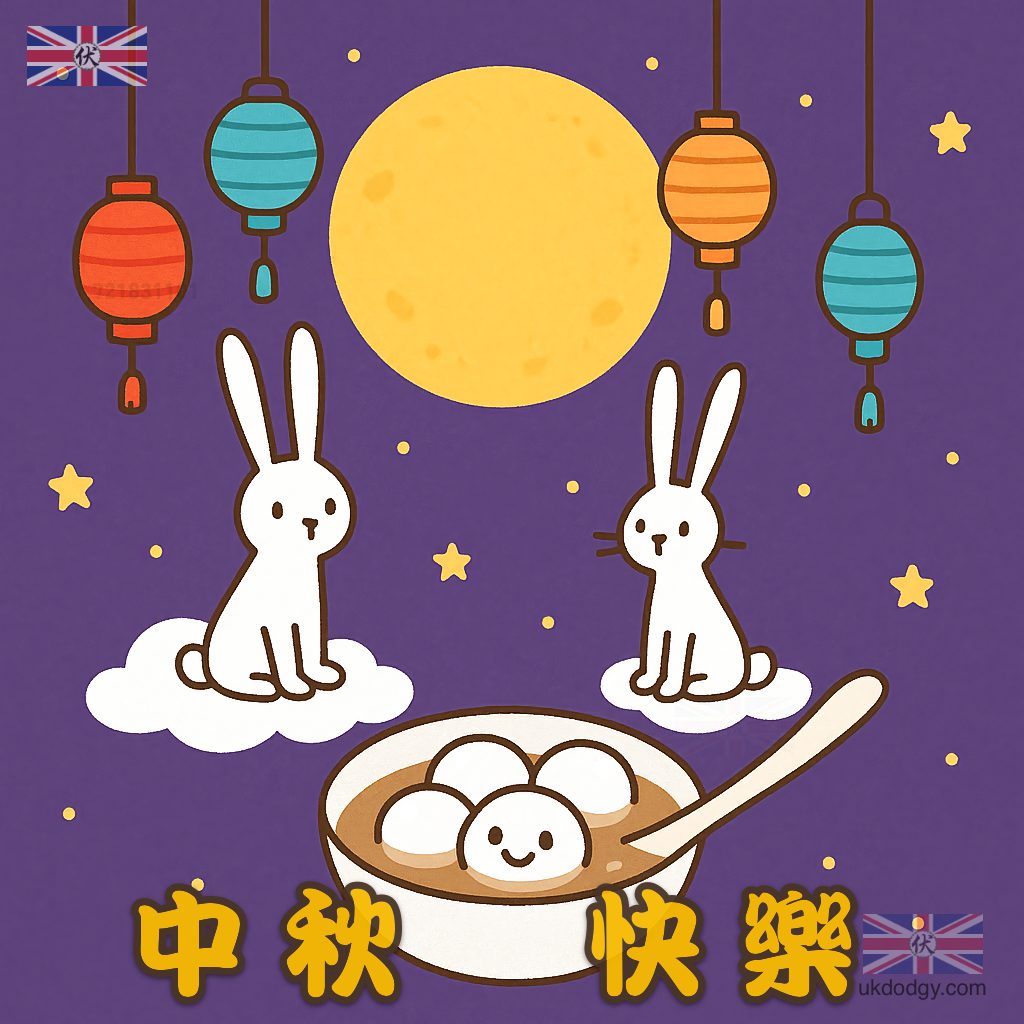 中秋節祝福卡