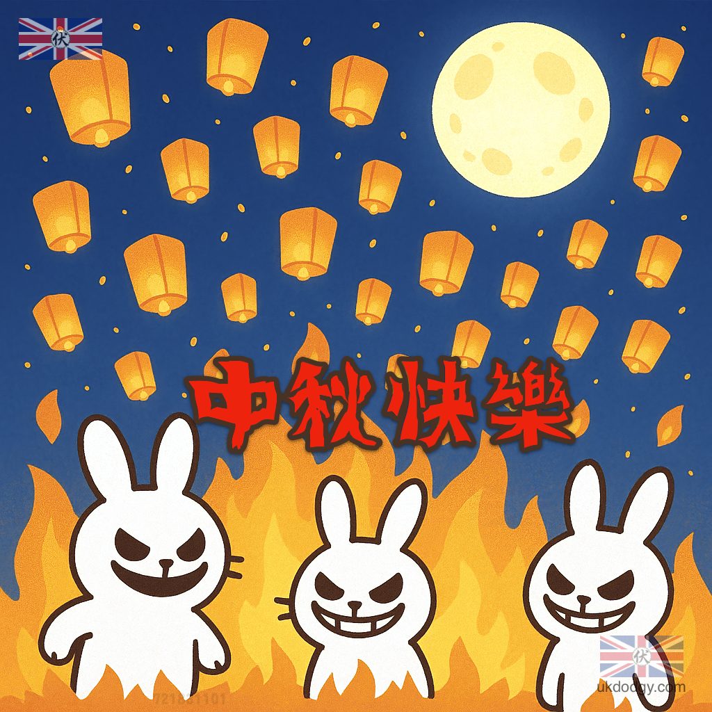 中秋節放孔明燈