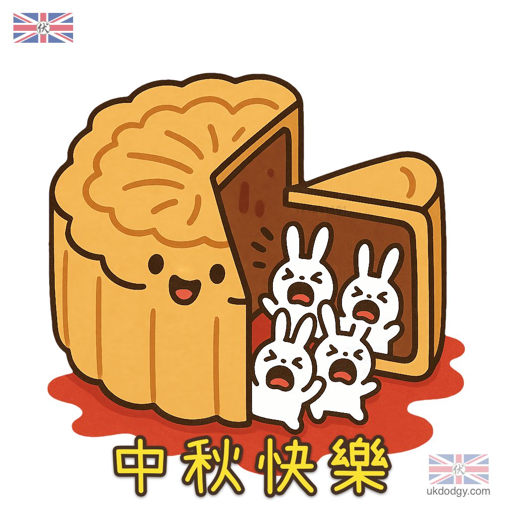 中秋節快樂 | 玉兔月餅