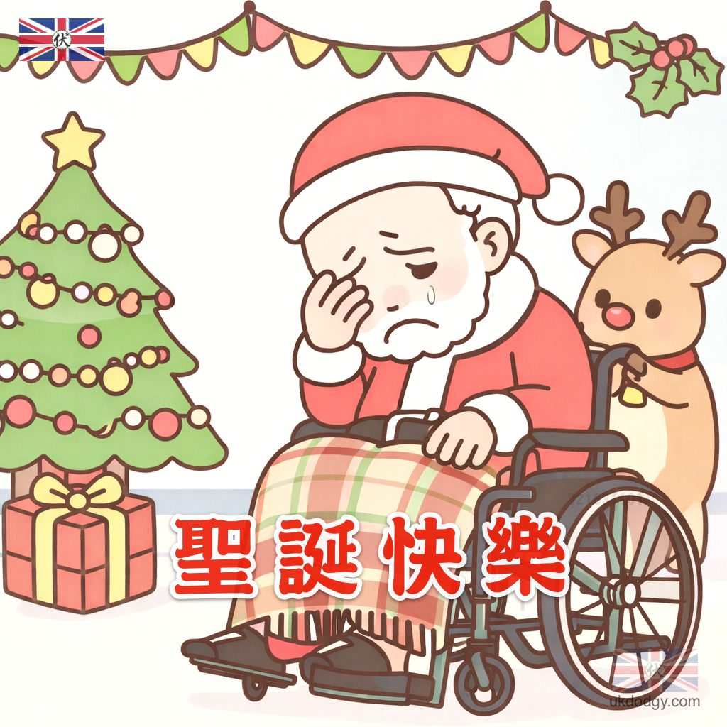 聖誕老人院惡搞 Q 版