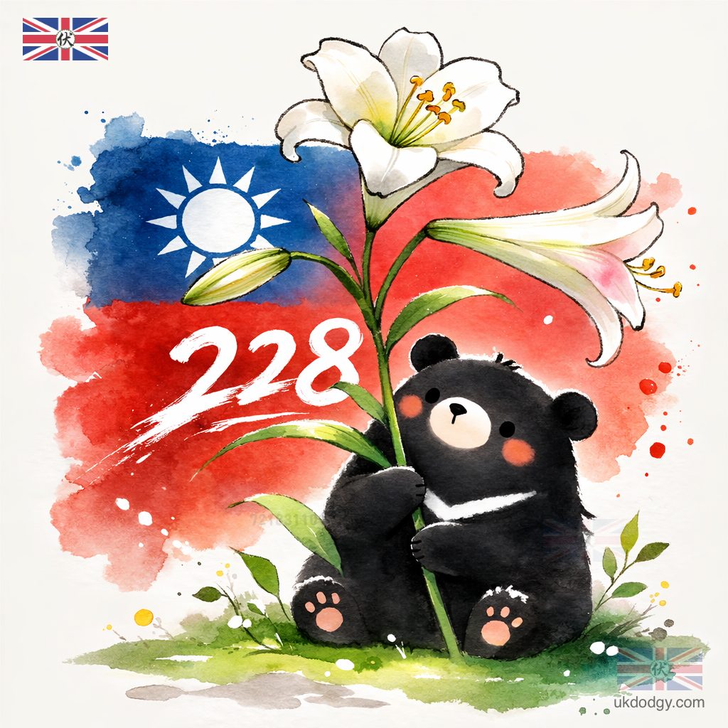 228和平紀念日卡通