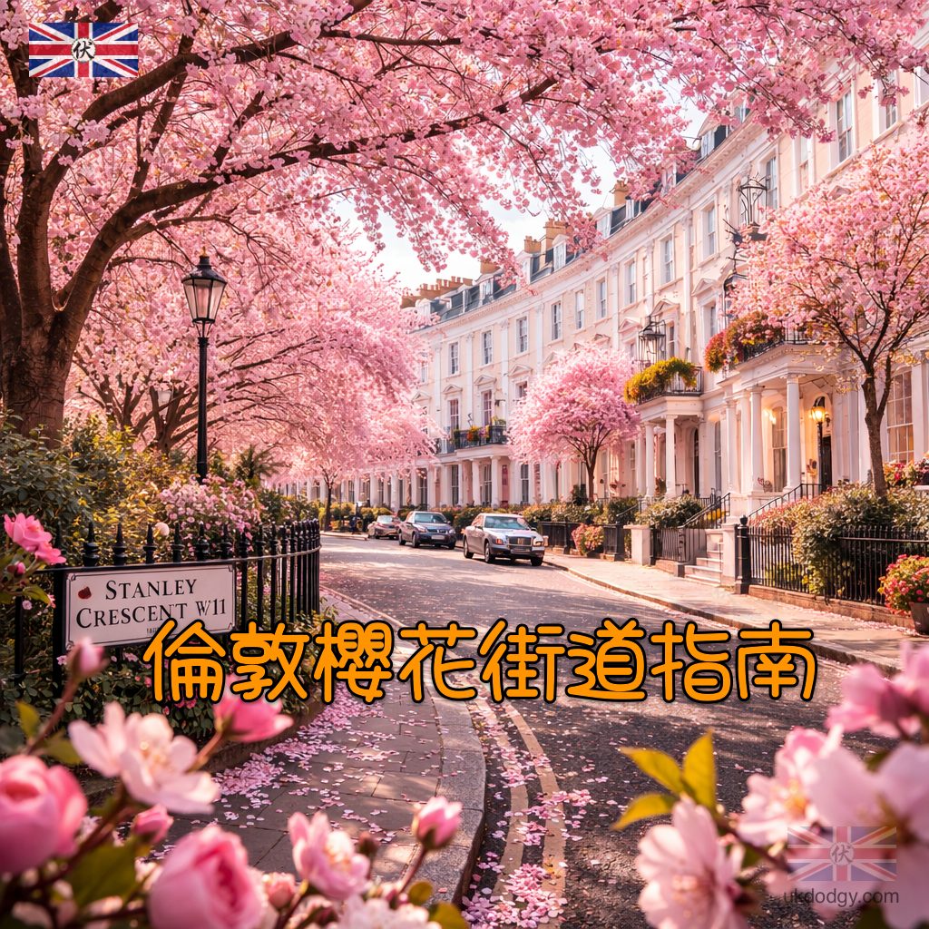 Best Cherry Blossom Streets in London｜倫敦櫻花街道完整指南