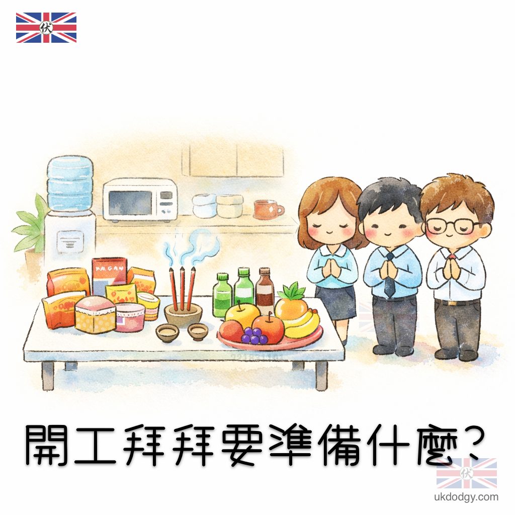 開工拜拜要準備什麼