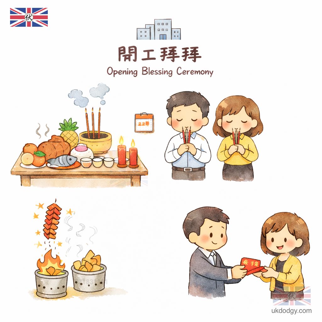 開工拜拜流程