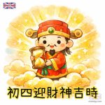 初四迎財神吉時