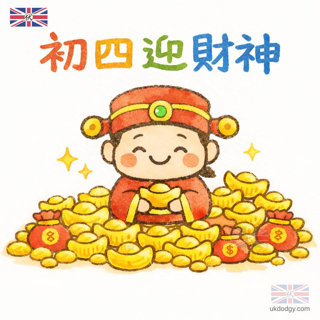 初四迎財神吉祥話