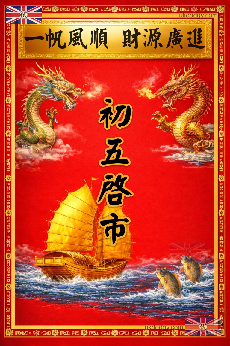初五啟市｜開市揮春