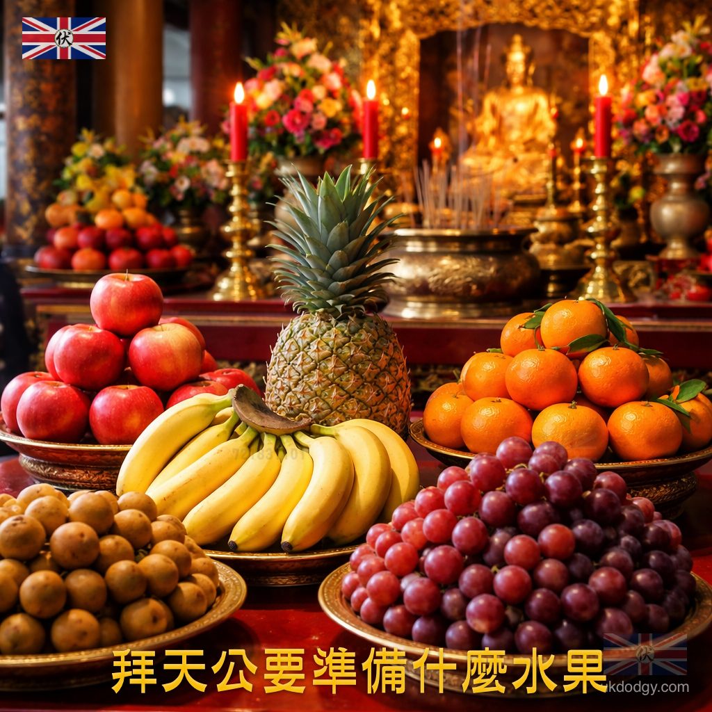 拜天公要準備什麼水果