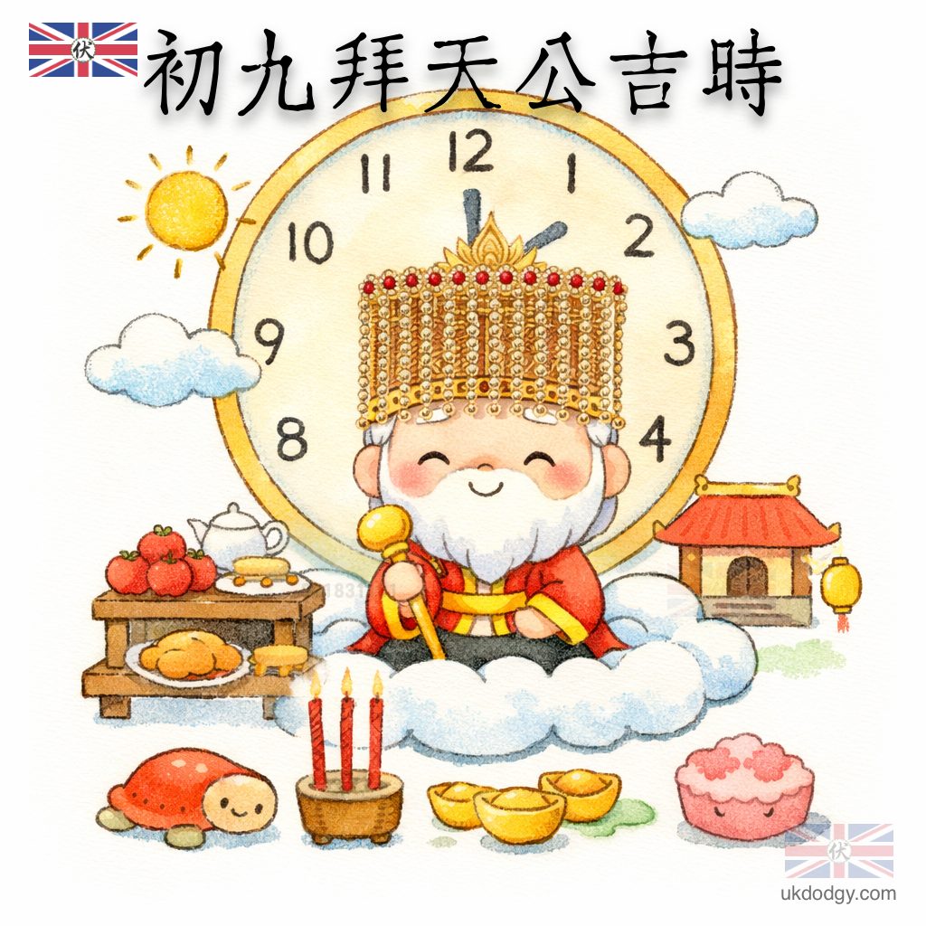 初九拜天公吉時