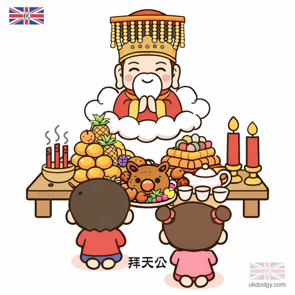 拜天公卡通