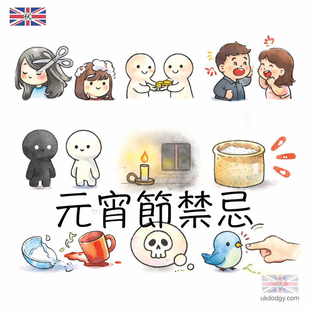 元宵節禁忌
