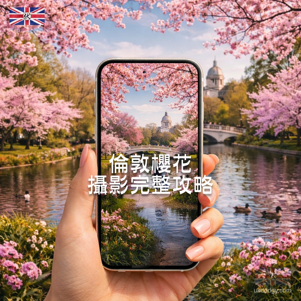 London Cherry Blossom Photography Guide｜倫敦櫻花攝影完整攻略