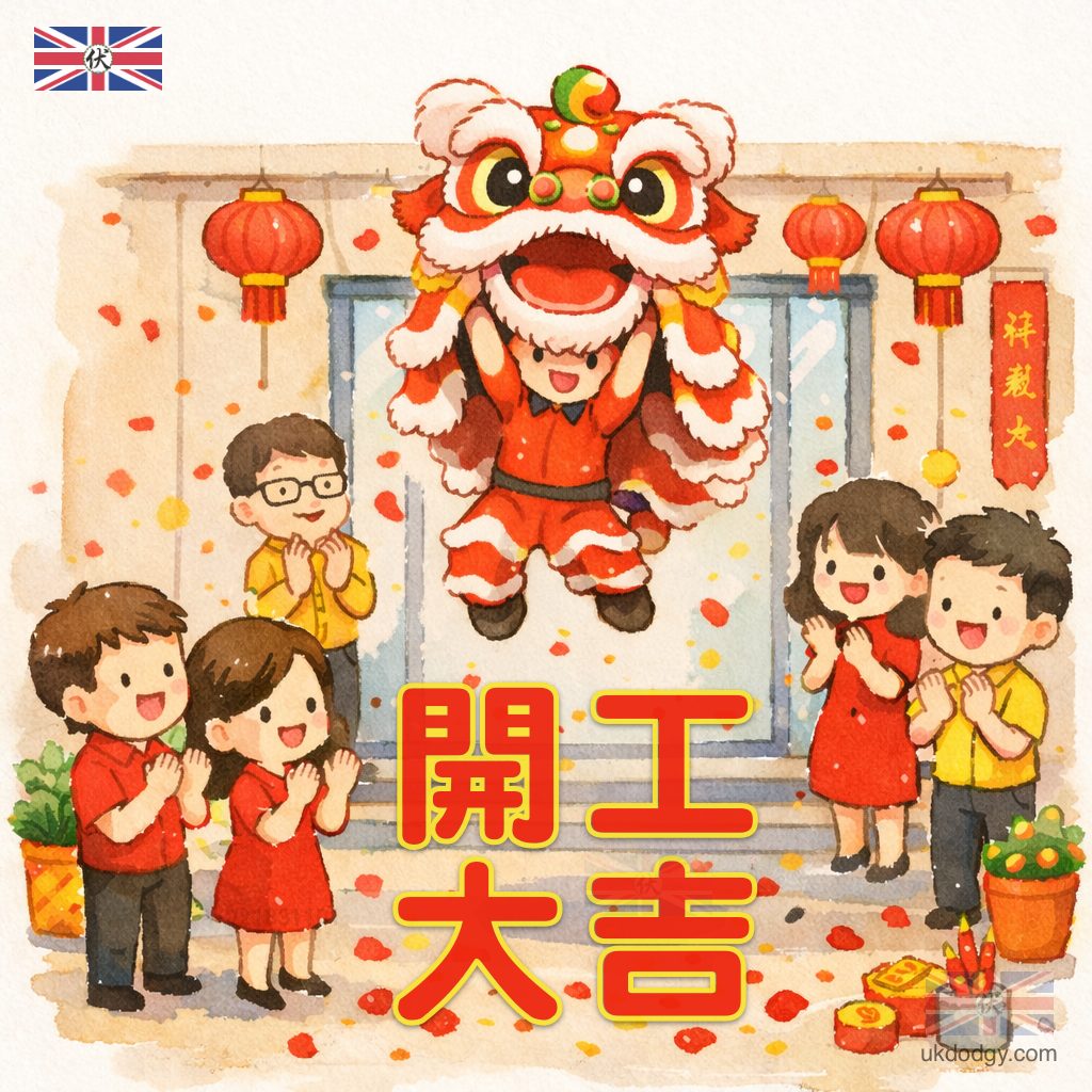 開工大吉圖