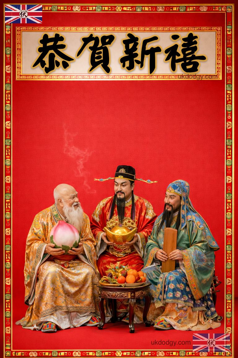 恭賀新禧揮春 | 福祿壽