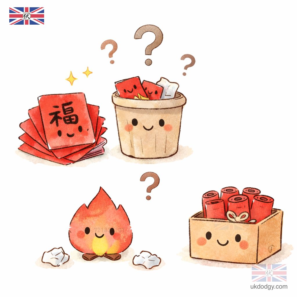 舊春聯怎麼處理