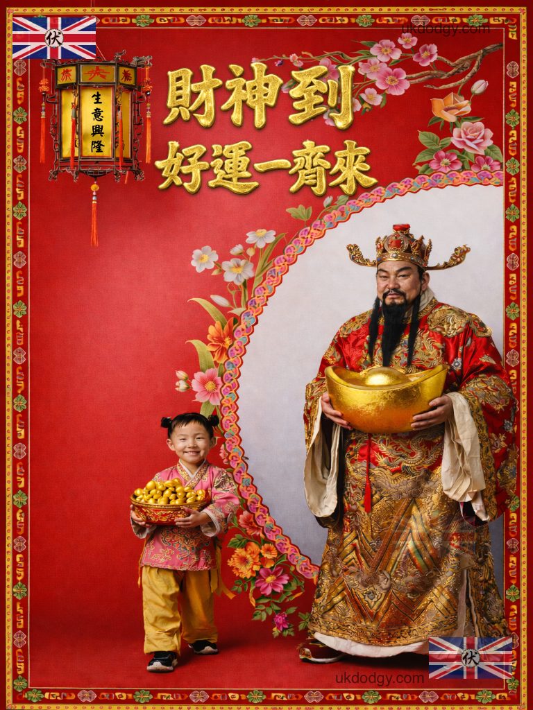 啟市揮春 | 財神到 好運一齊來