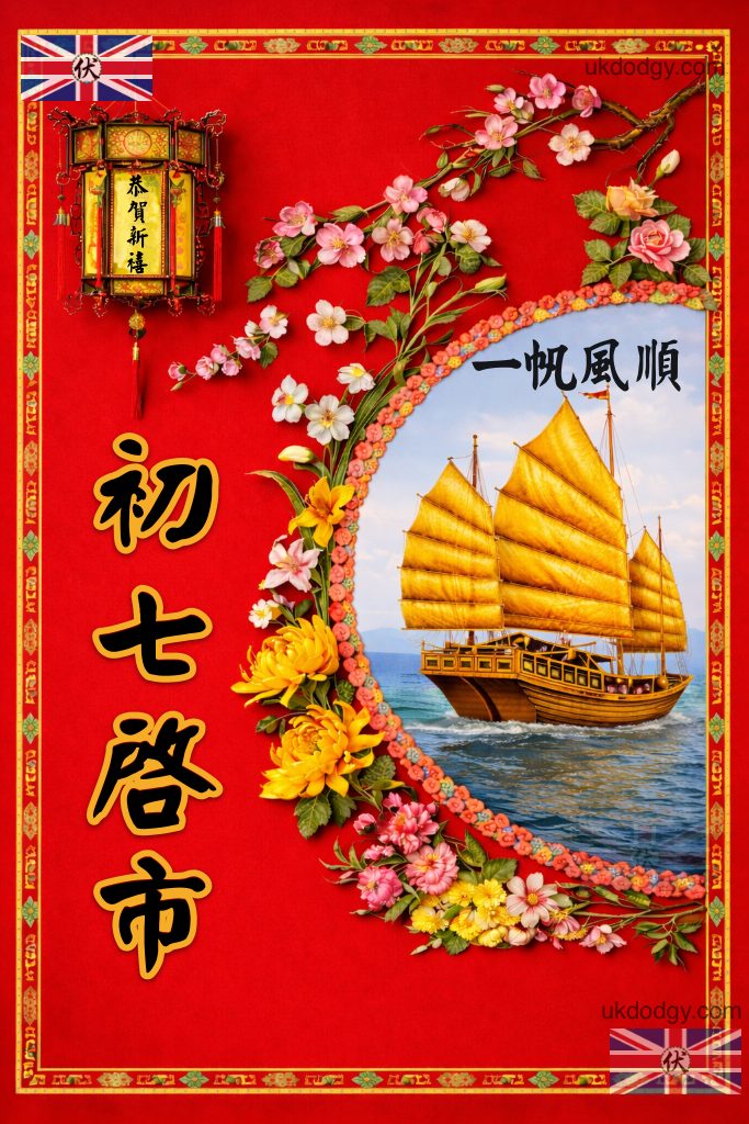 初七啟市｜開市揮春